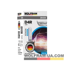 Автолампа ксеноновая Wolfram D4R 35W White Light 28434