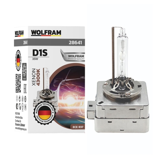 Автолампа ксеноновая Wolfram D1S 4300k 35W Ultra Violet 28641