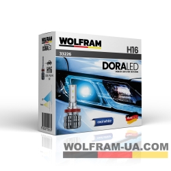 LED Автолампы Wolfram 12v H16 19W Dora LED 33226 (2шт)