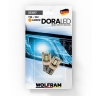 LED Автолампы Wolfram 12v T10 WY5W 1.5W Dora LED 33317 (2шт) Желтая